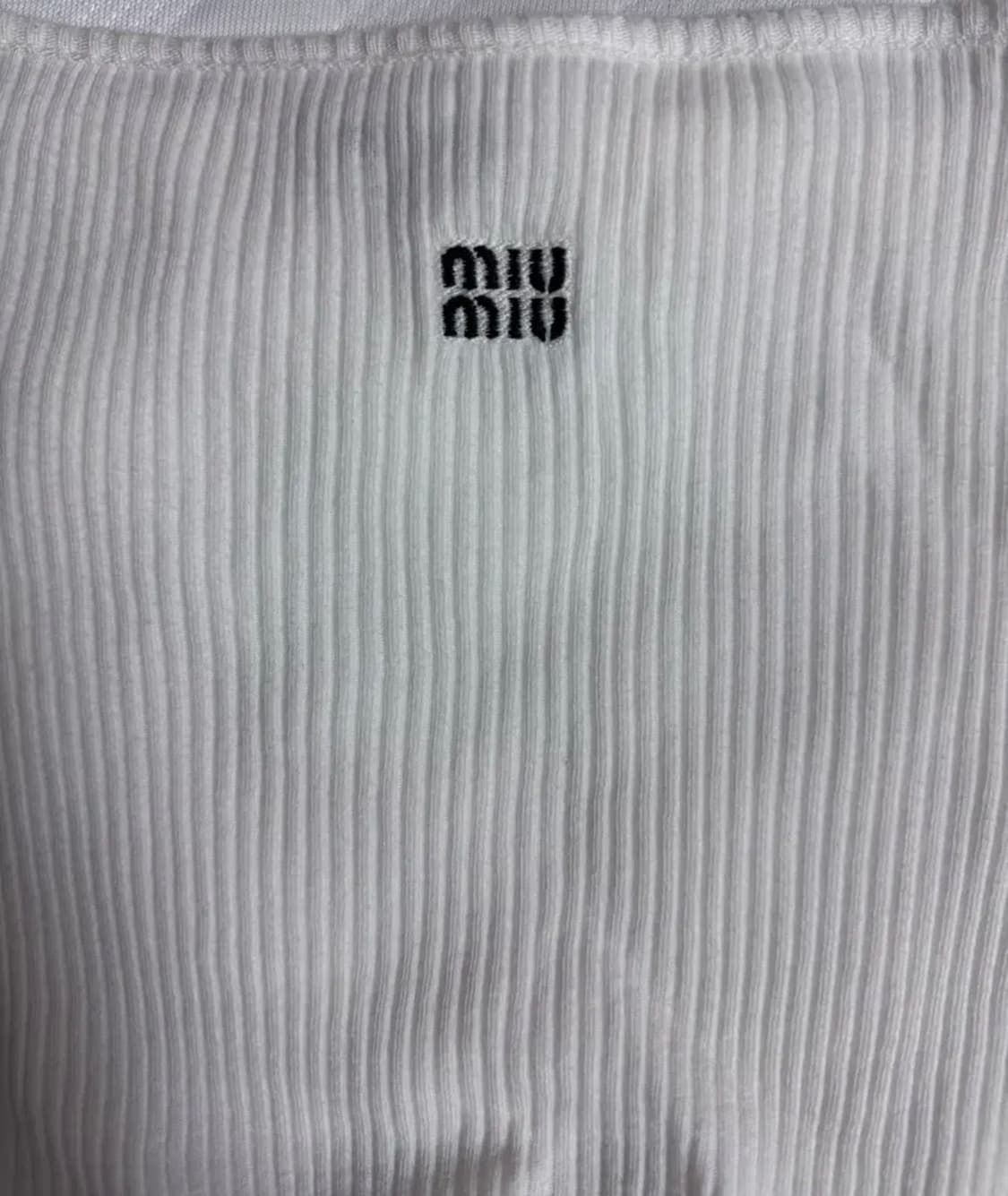 미우미우 리브드 저지탑  상품이미지4