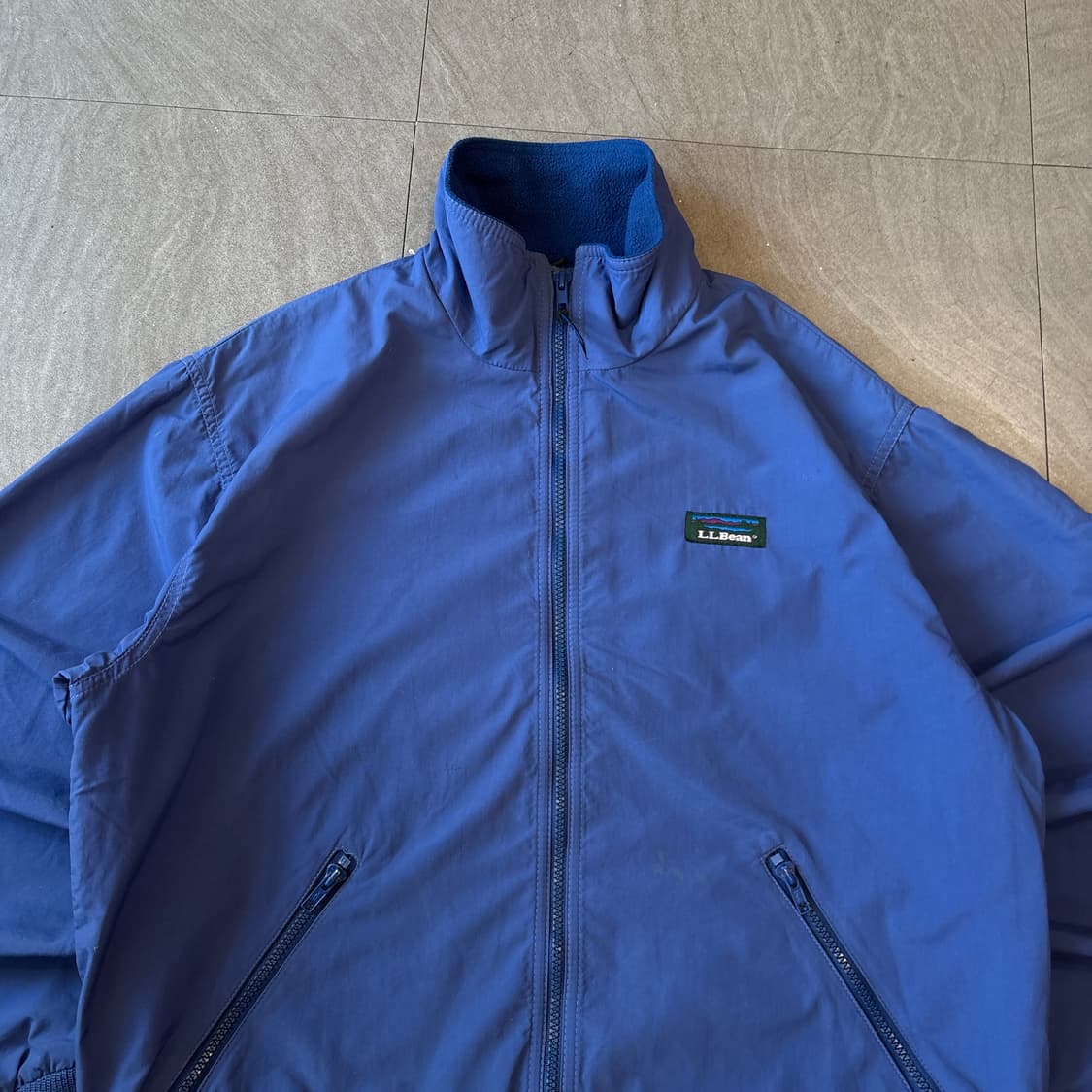 90s L.L.bean 90년대 엘엘빈 쓰리 시즌 블루 웜업 자켓 상품이미지3
