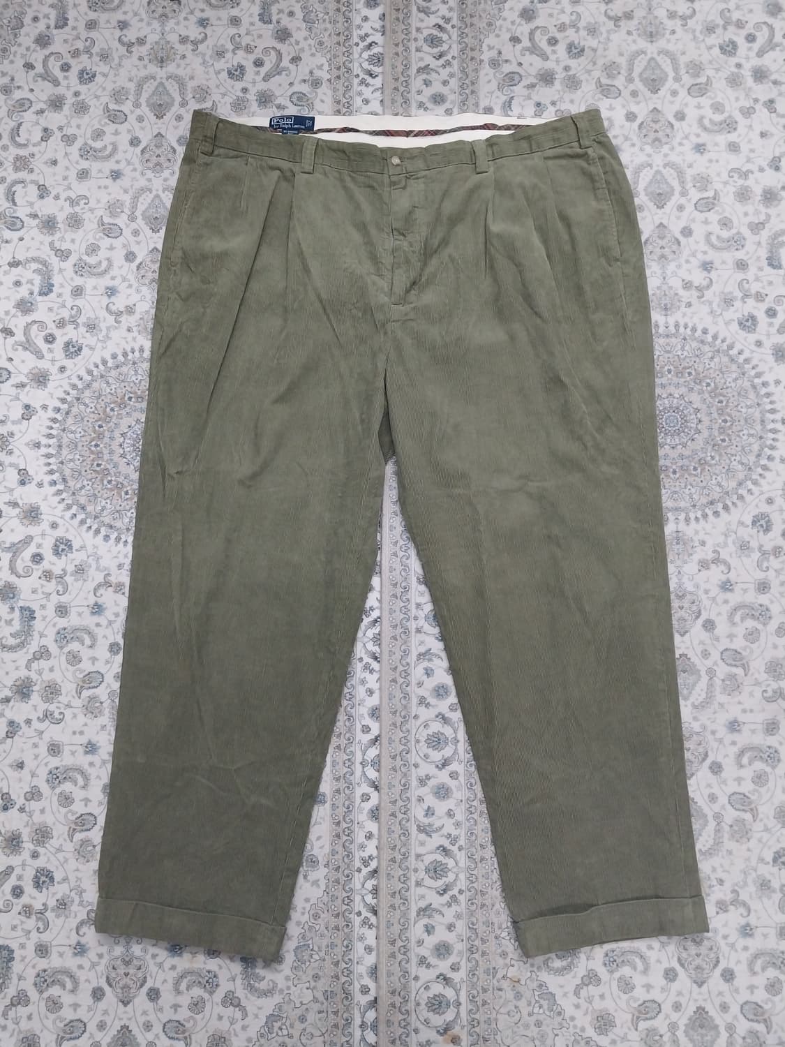 폴로 랄프로렌 올리브 코듀로이 팬츠 48/30 상품이미지1