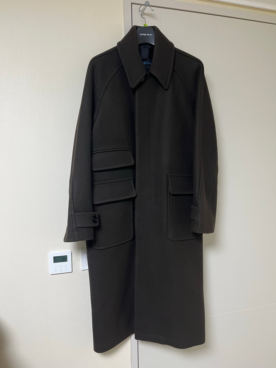 애프터프레이 투어리스트 발마칸 코트 브라운 L 상품이미지2