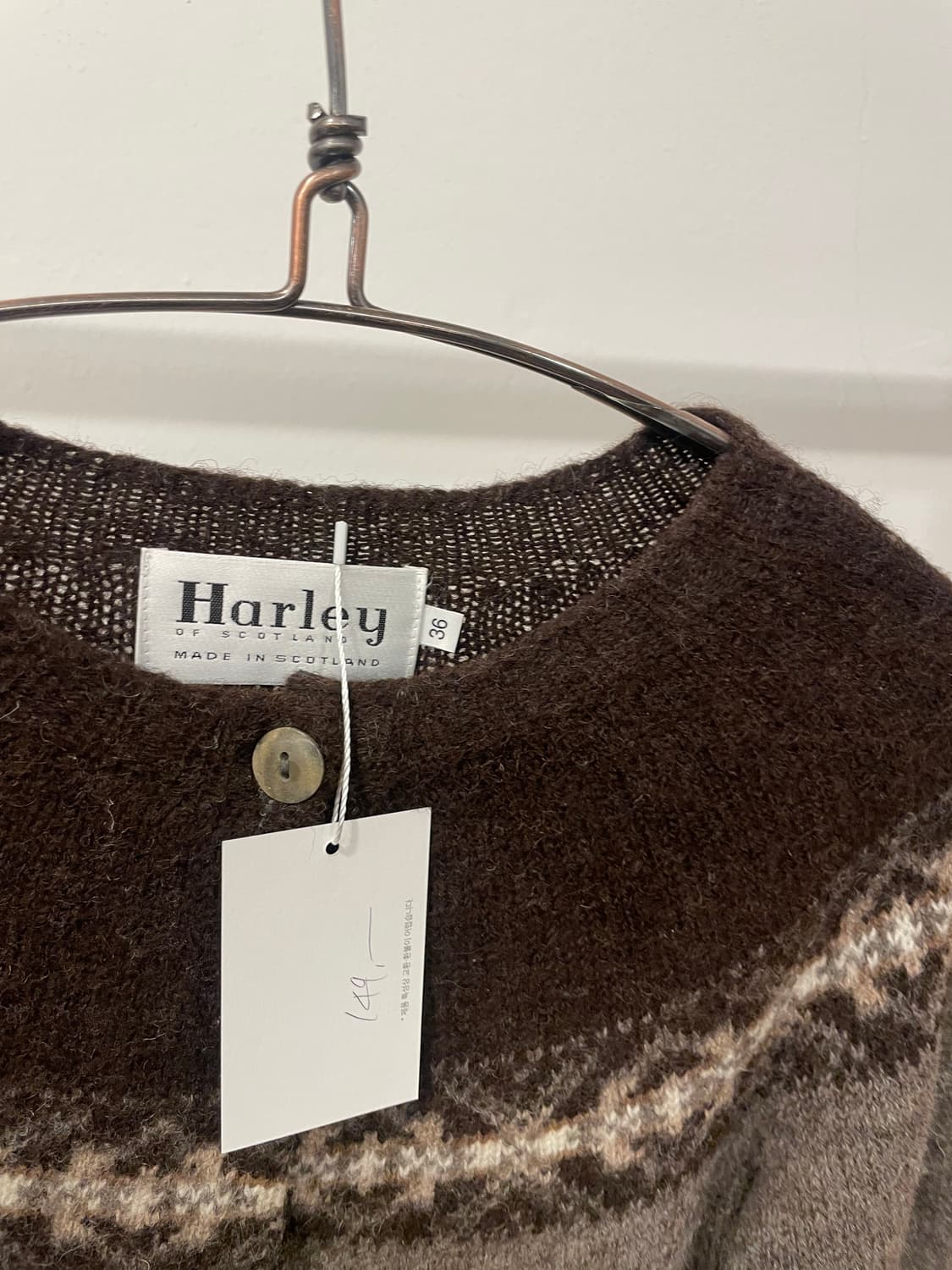 HARLEY OF SCOTLAND SHAGGY DOG KNIT 상품이미지2