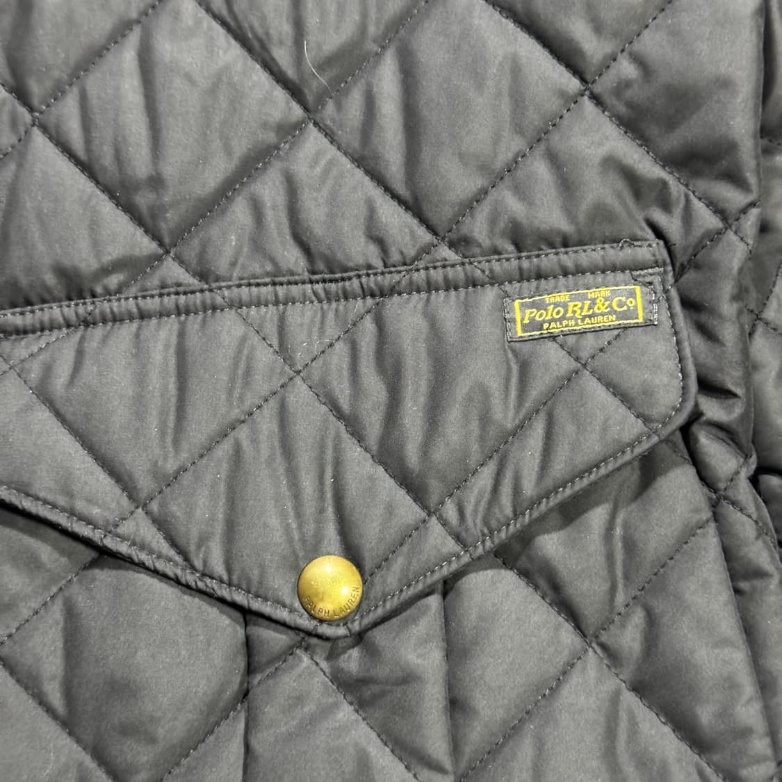 폴로랄프로렌 여성 블랙 퀄팅 경량패딩 상품이미지2