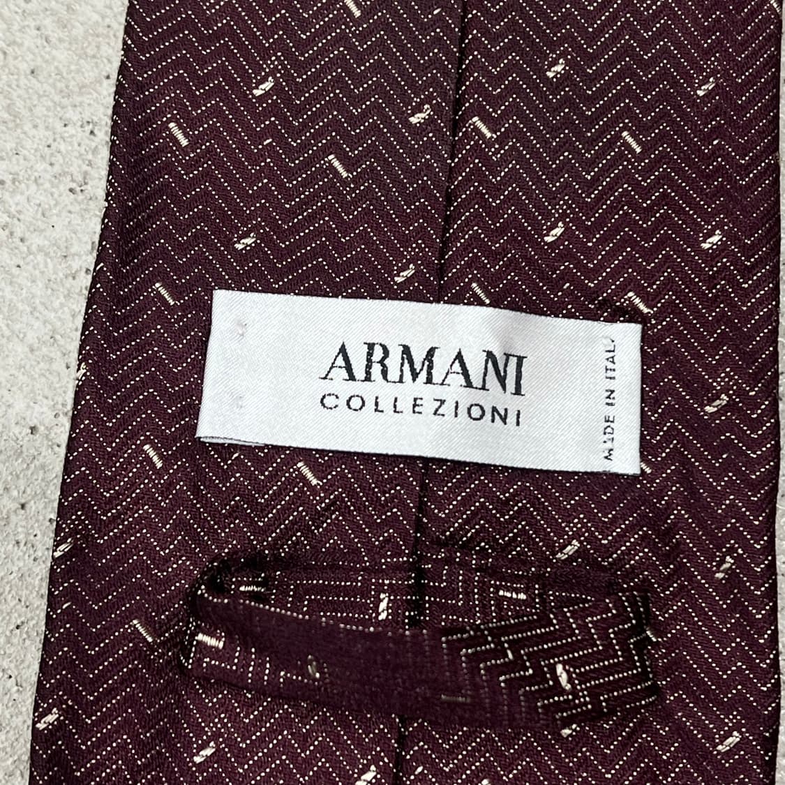 아르마니꼴레지오니 패턴넥타이 s10067 상품이미지4