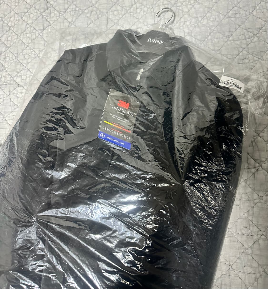 준느/벨벳 봄버(JNE J52 Velvet Black)/L 상품이미지3