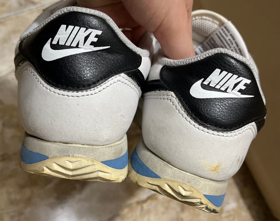 [나이키 Nike] (W) 나이키 코르테즈 화이트 앤 블랙 (245) 상품이미지6