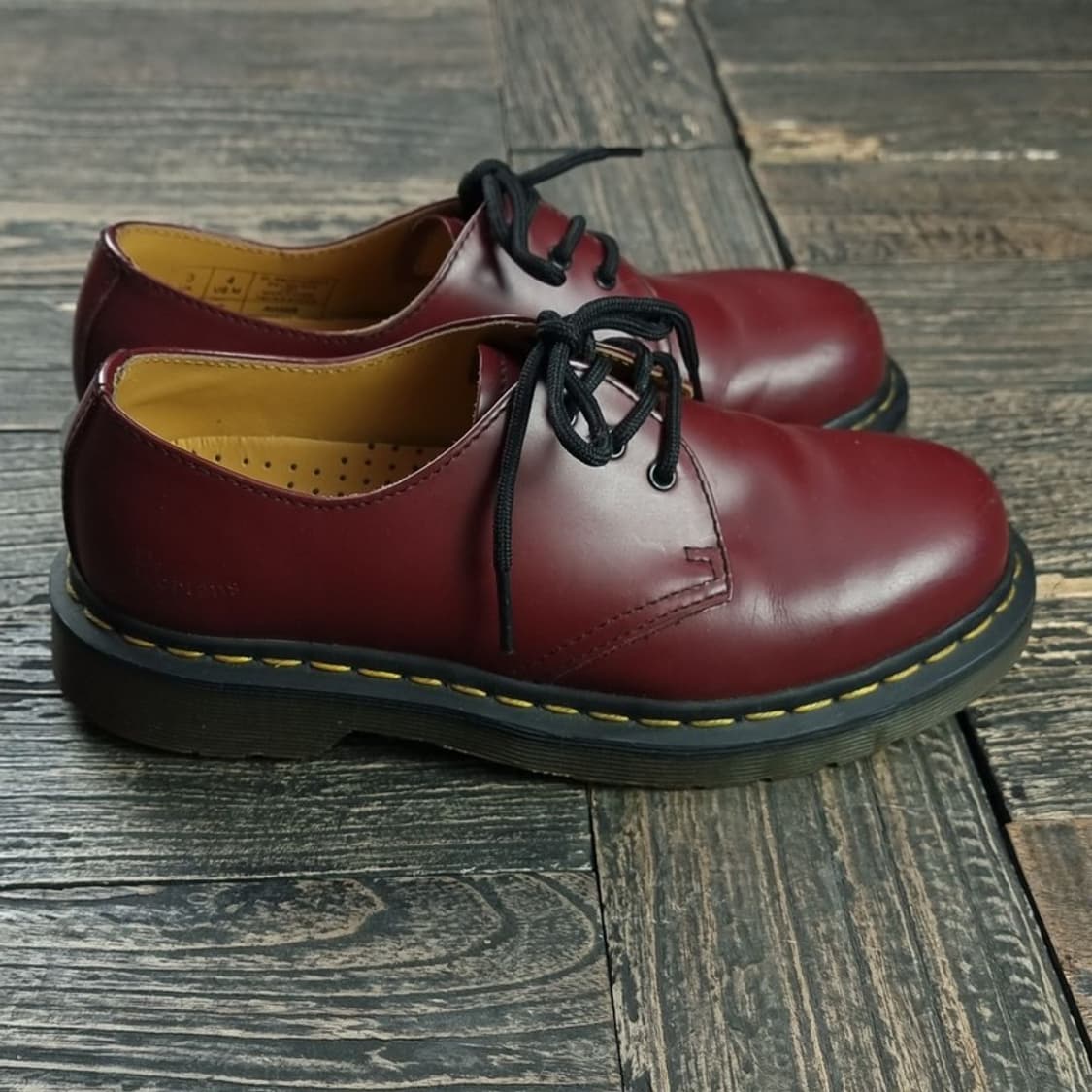 [닥터마틴] 1461 3홀 워커 더비 슈즈 체리레드 M19380 상품이미지3