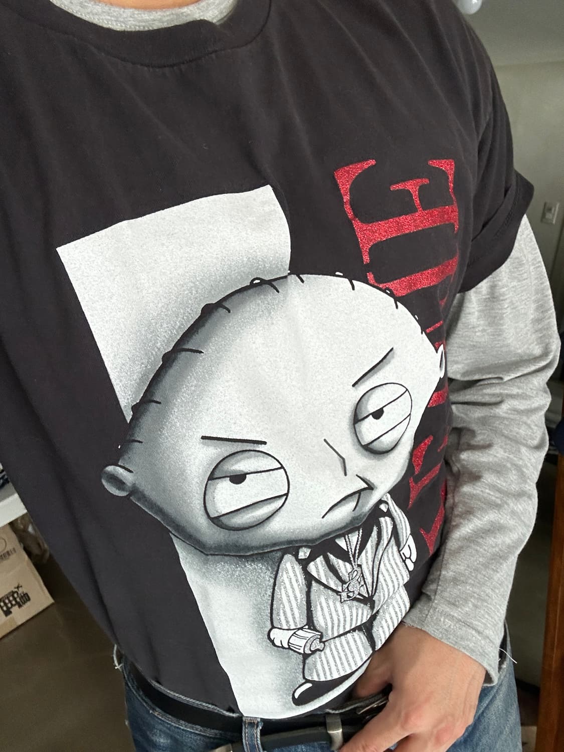 Family Guy Stewie Griffin “GENIUS” Tee 상품이미지1