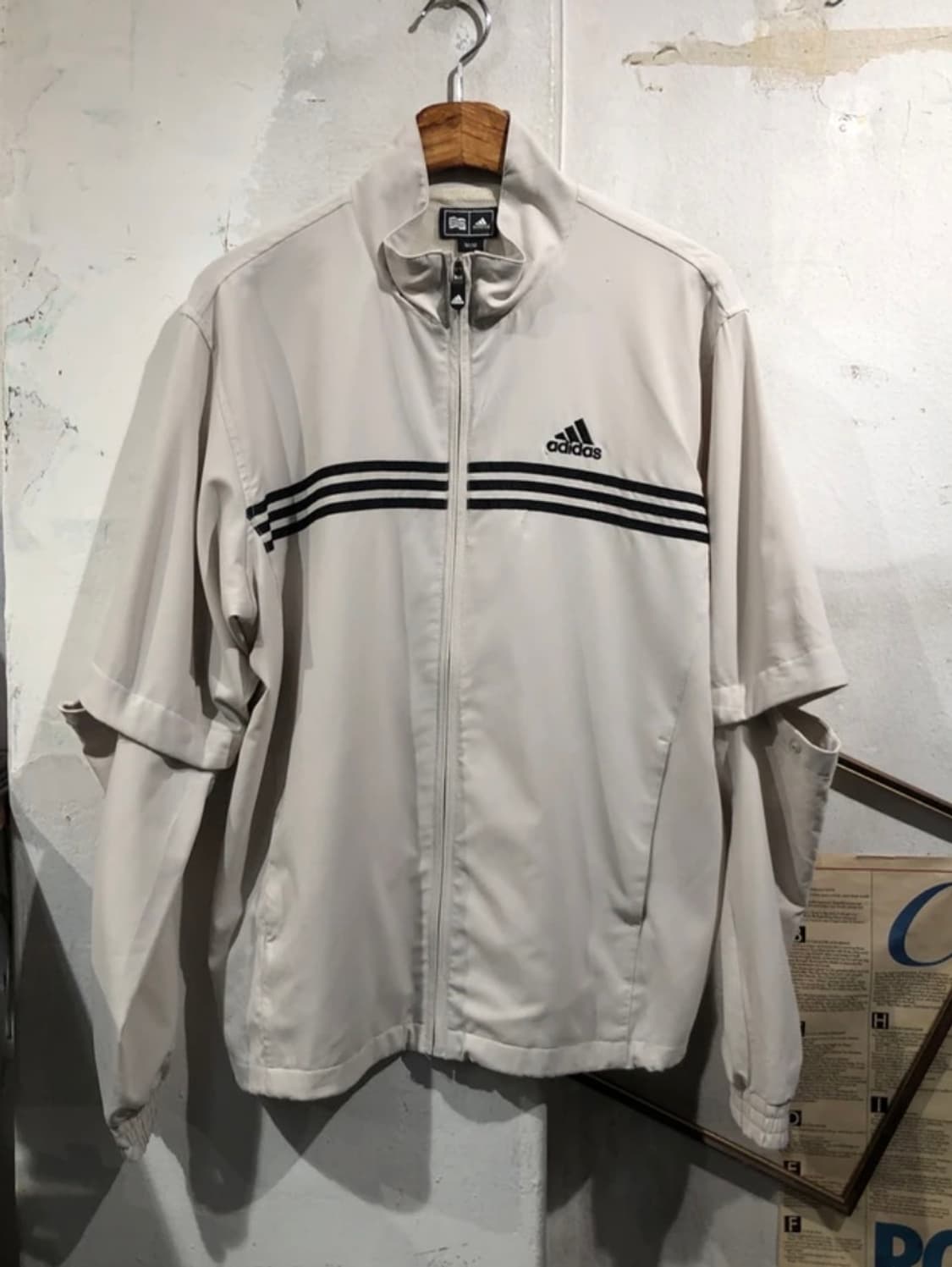 [2476]Adidas convertible sleeve jacket 상품이미지4