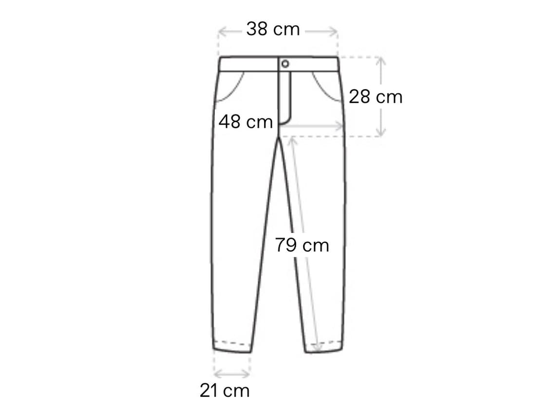 아워레가시 리니어컷 블루 데님 28 상품이미지4