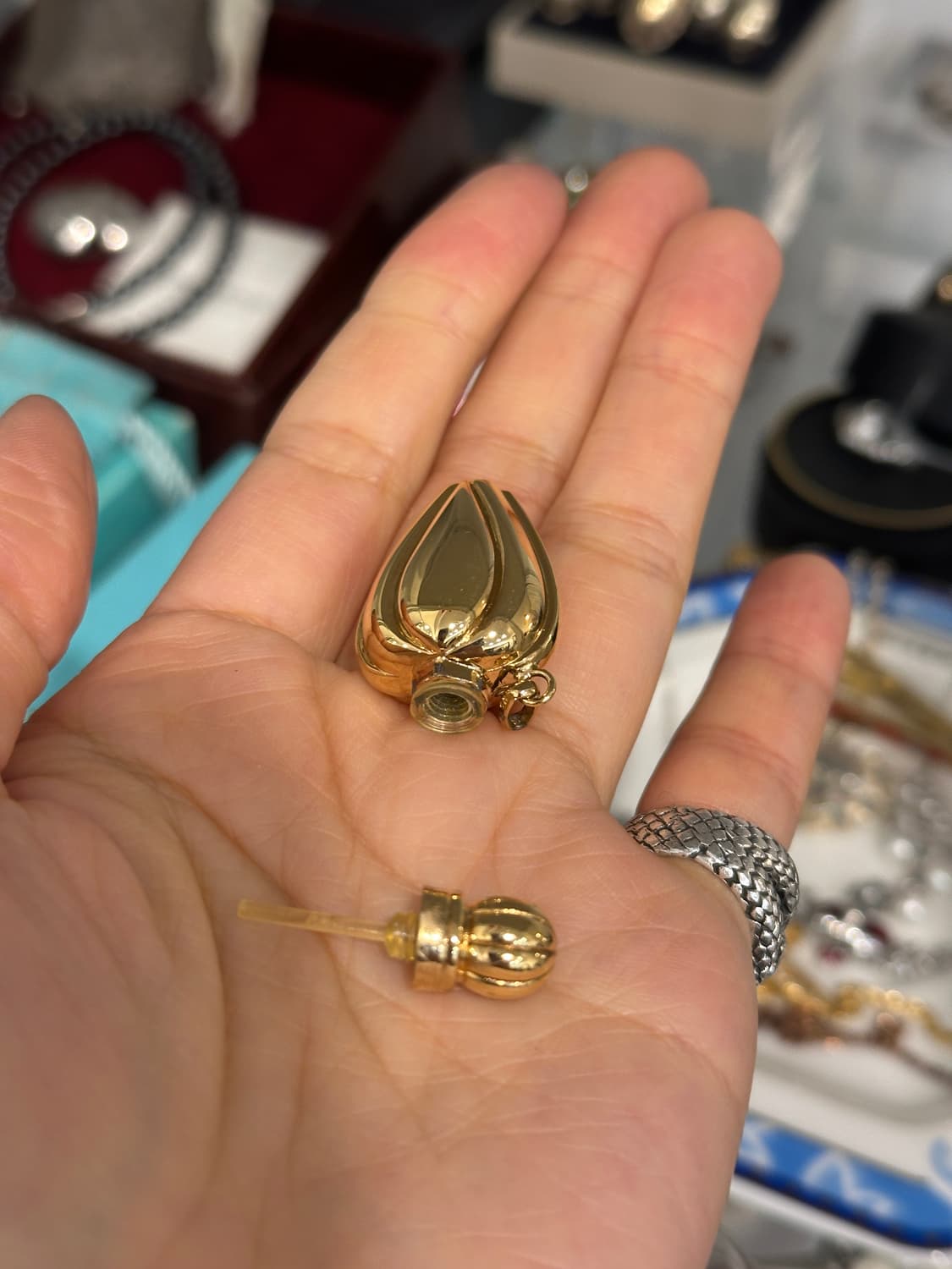 Stella Parfum Silver Pendant Necklace 상품이미지7