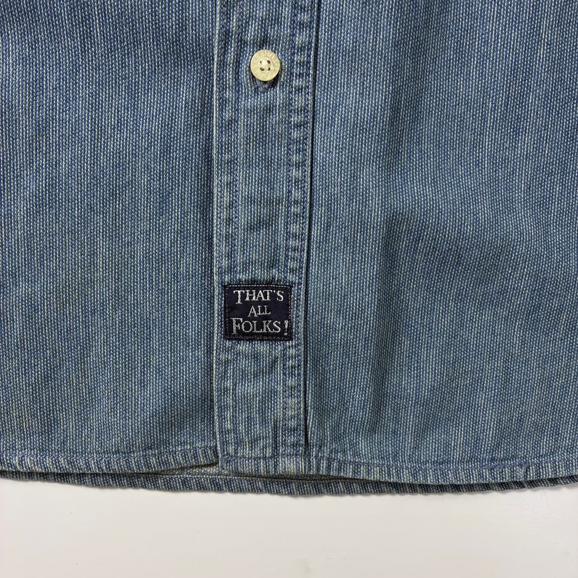 Warner bros  워너브라더스 90,s 루니튠즈 데님셔츠   상품이미지4