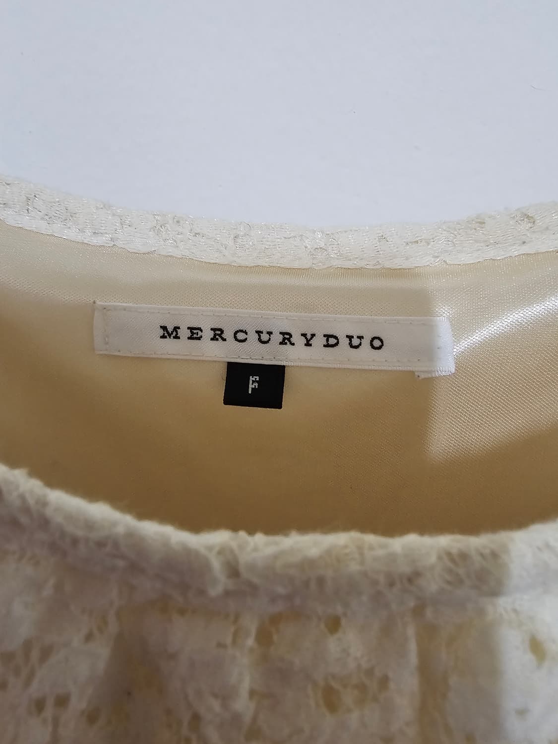 머큐리듀오 MERCURYDUO 일본산  캉캉 나시원피스 44-55 상품이미지5