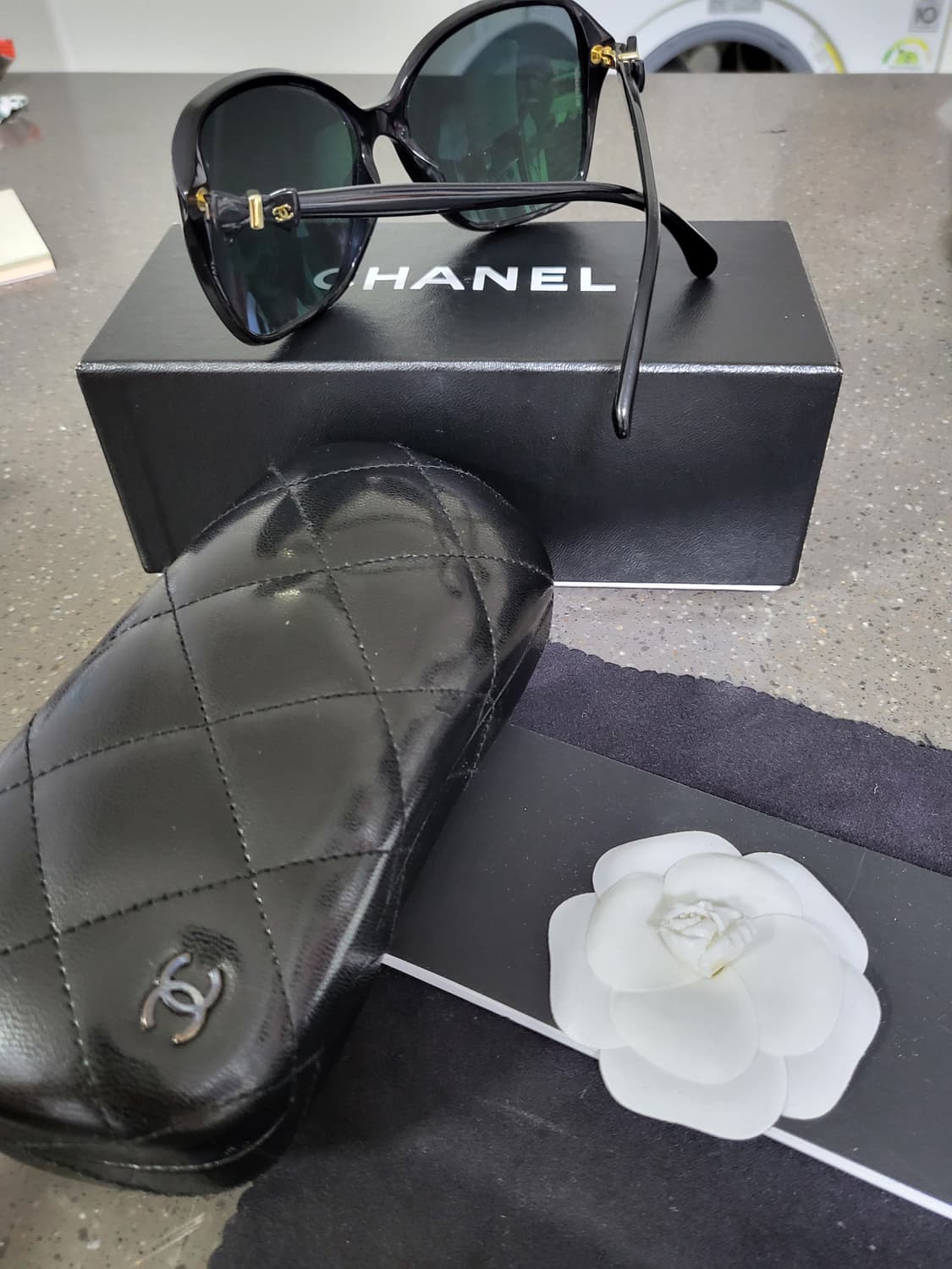 (정픔)샤넬 리본 선글라스 새상품 상품이미지4
