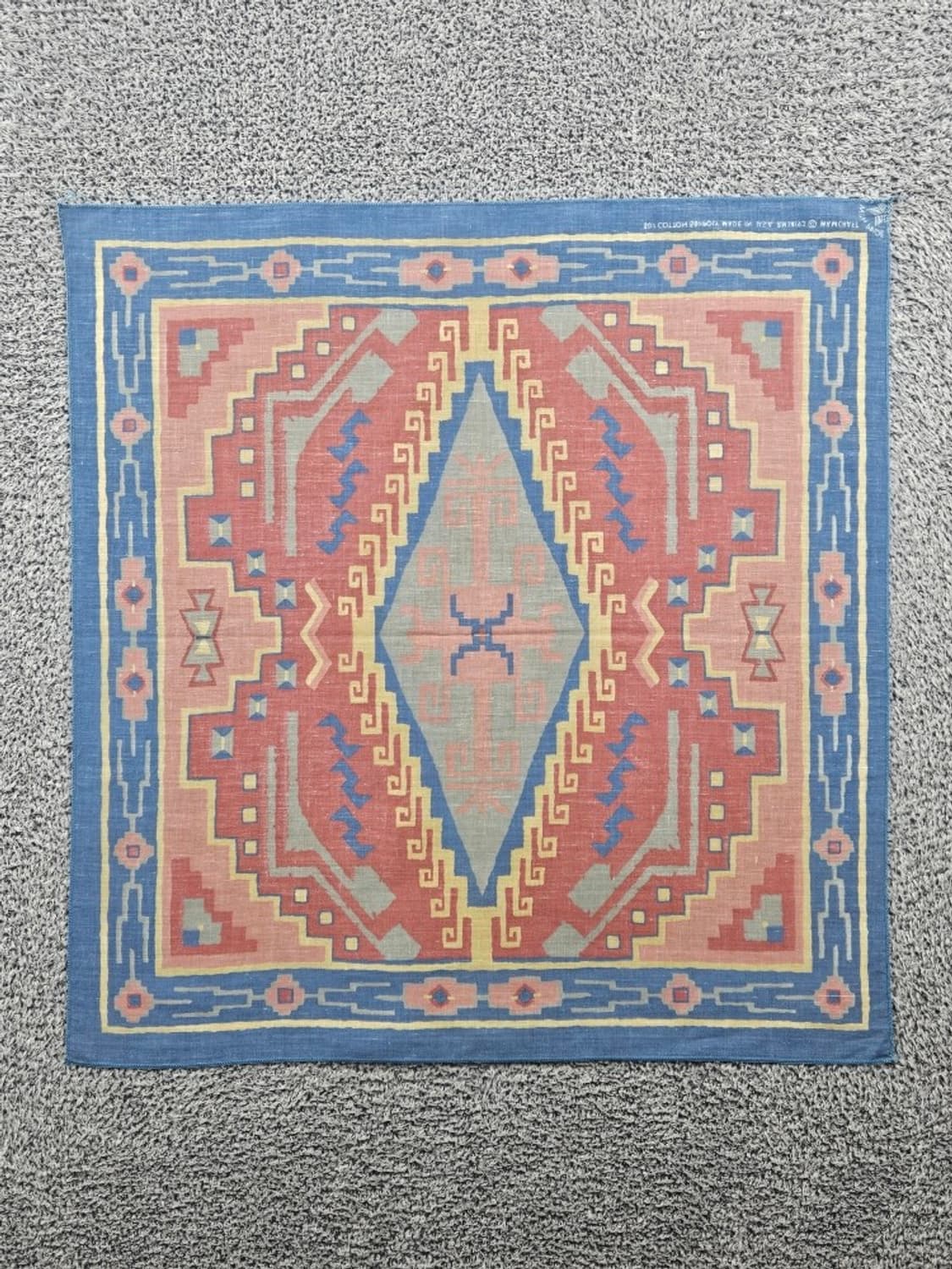 USA 나바호 아즈텍 문양 패턴 반다나 ( 54X54 ) / 10968 상품이미지4