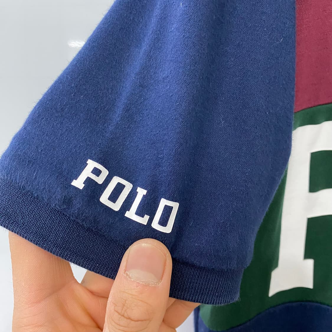 여성용 폴로 빅로고 반팔 카라티(XS) 상품이미지3