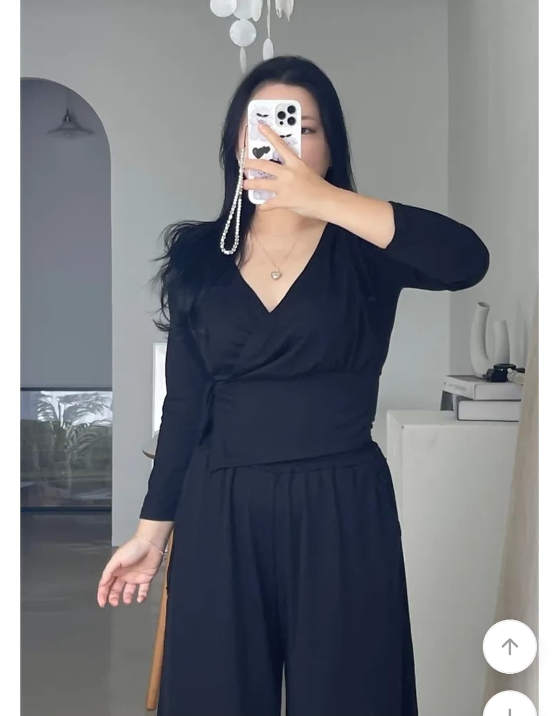 (새옷) 블랙 랩티셔츠 상품이미지9