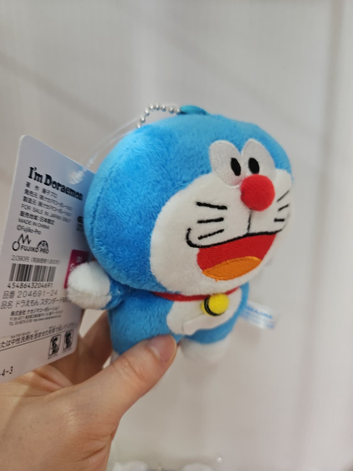 (일본정품신상)도라에몽 납작 마스코트키링 상품이미지3