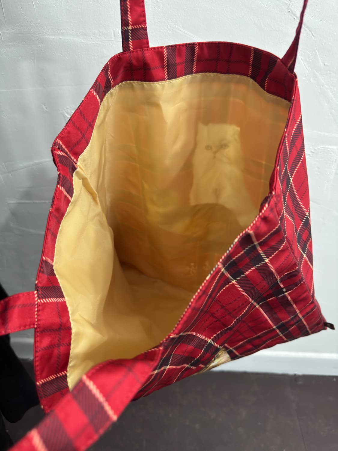 paul&joe cat check bag 상품이미지5