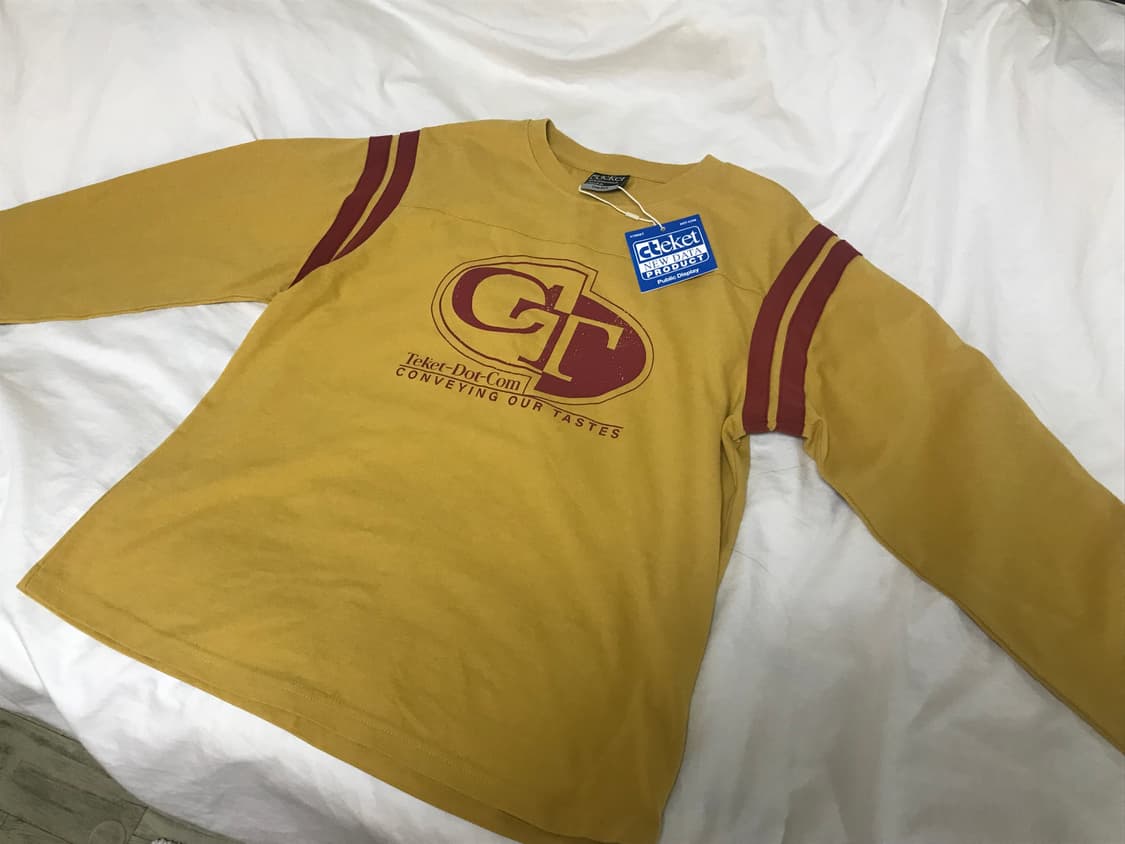 테켓 롱슬리브 머스타드 색상 Teket  상품이미지1