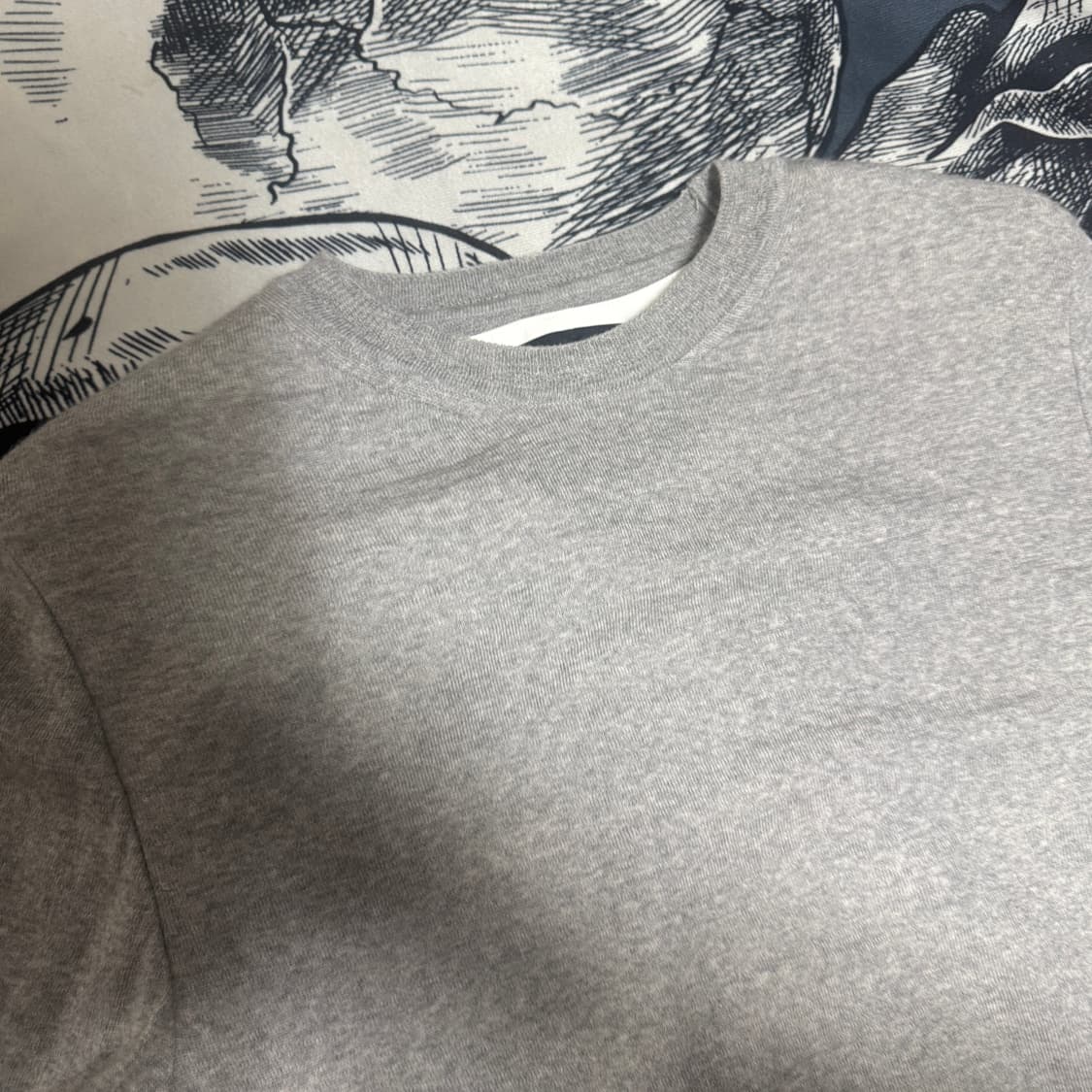 준지 레이어드 스웨터 울 니트 셔츠드레스 프리사이즈  상품이미지4