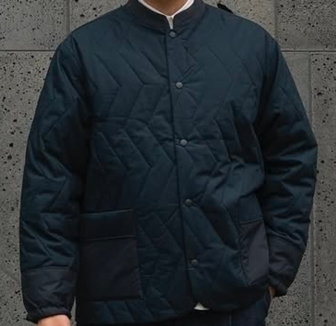 EEL Quilt warmer 4 Navy L size 판매 상품이미지3