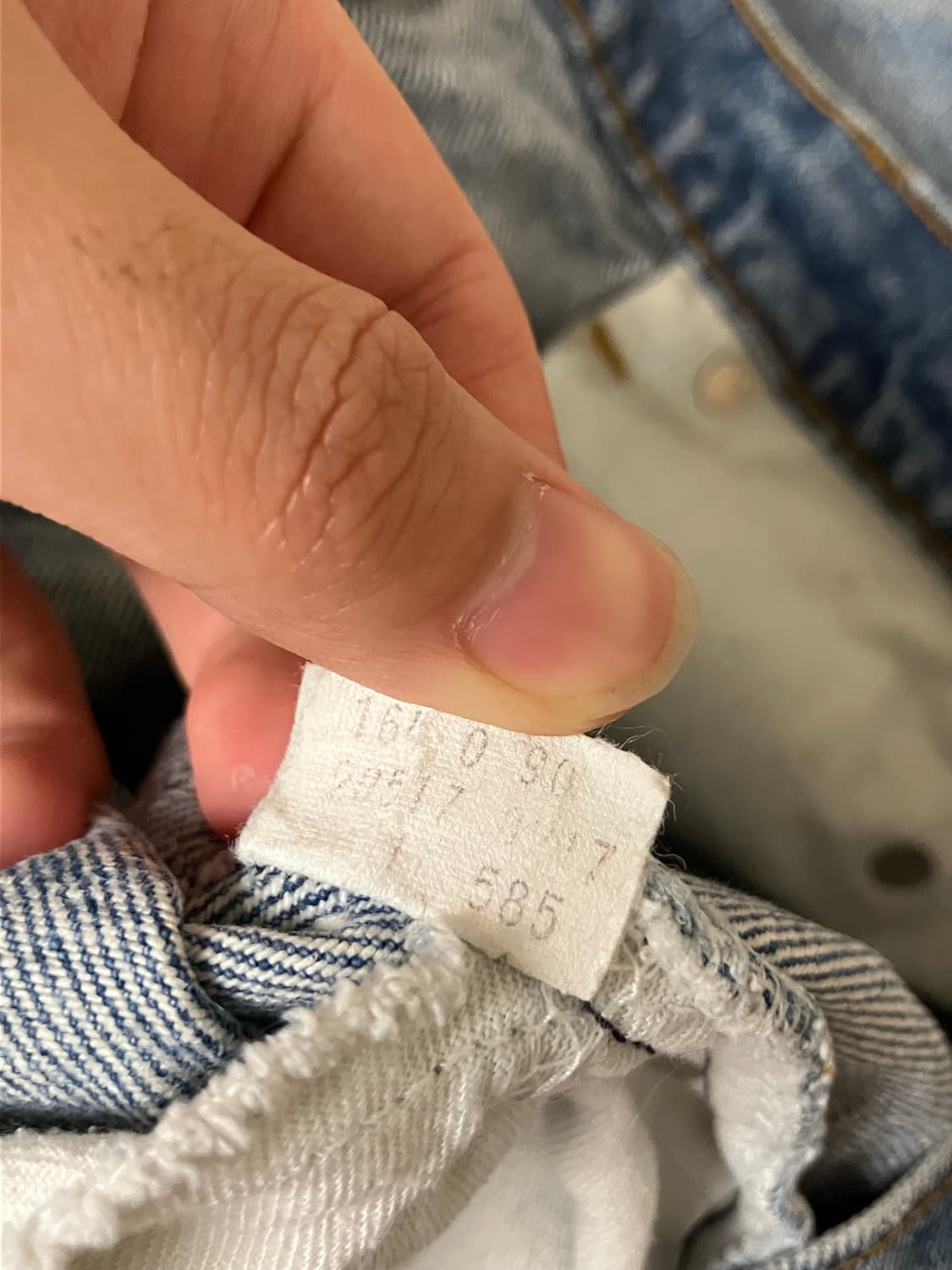 80s Levi’s 517 orange tab (made in USA) 상품이미지10