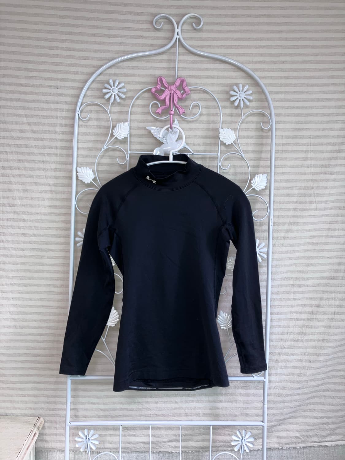 빈티지 언더아머 블랙 롱슬리브 y2k 스트릿 갸루 펑키444   fabr 상품이미지2