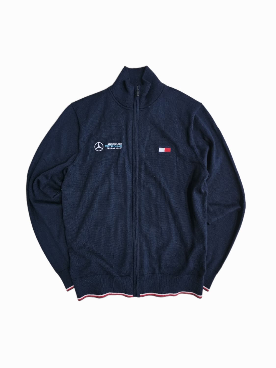 타미힐피거 메르세데스 벤츠 니트 집업 L 새상품 상품이미지1