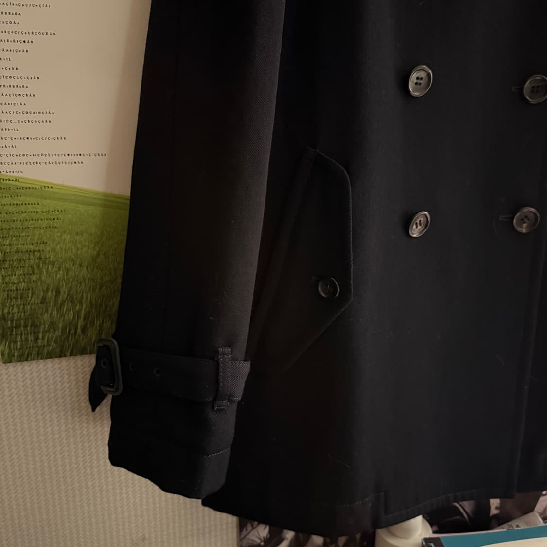 꼼데가르송 코듀로이 카라 피코트 상품이미지3