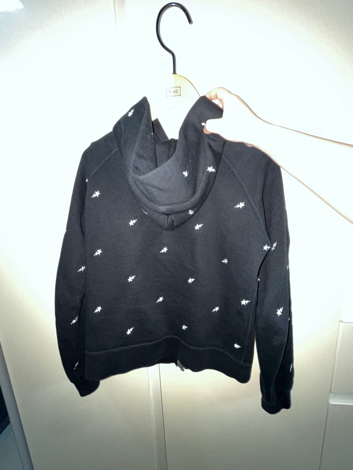 베이프 스타 로고 후드집업 상품이미지2