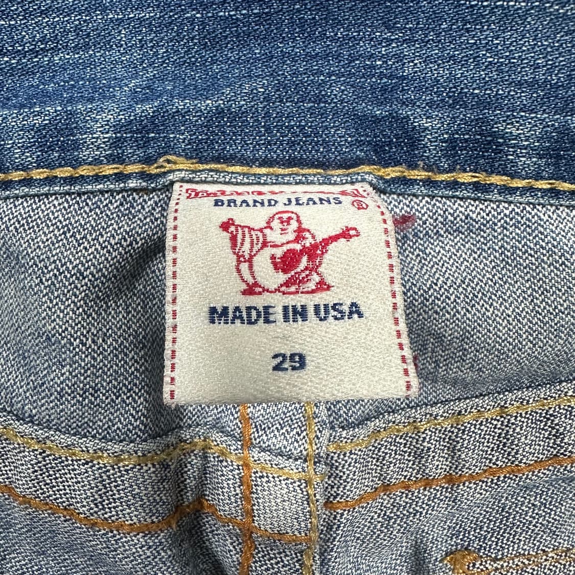 ✨ (바배) 트루릴리전 데님 팬츠 상품이미지5