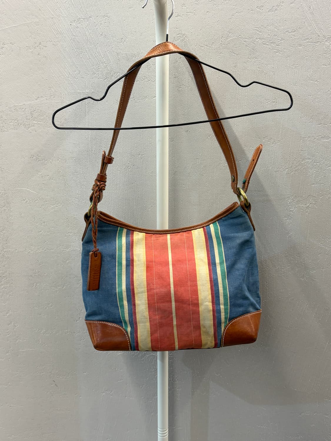 폴로 랄프로렌 스트라이프 숄더백 상품이미지4