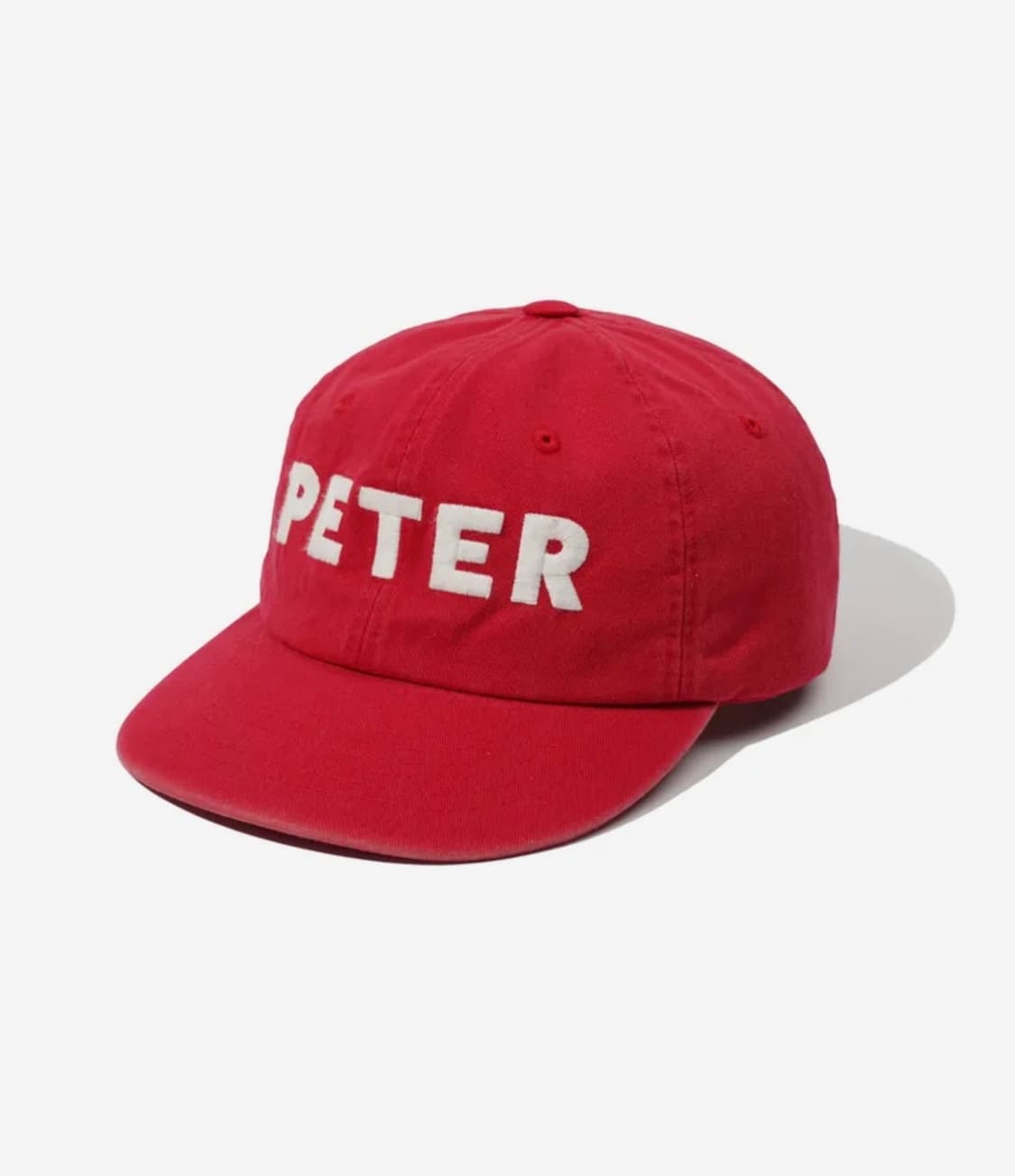 마이네임이즈피터 6-PANEL PETER CAP - RED 상품이미지1