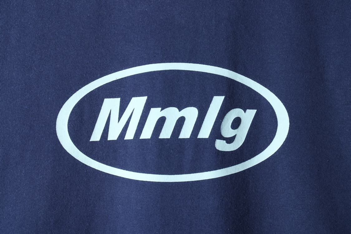 (M-L) 엠엠엘지 반팔 티셔츠 작은사용감 빅로고 블루-7B44 상품이미지5