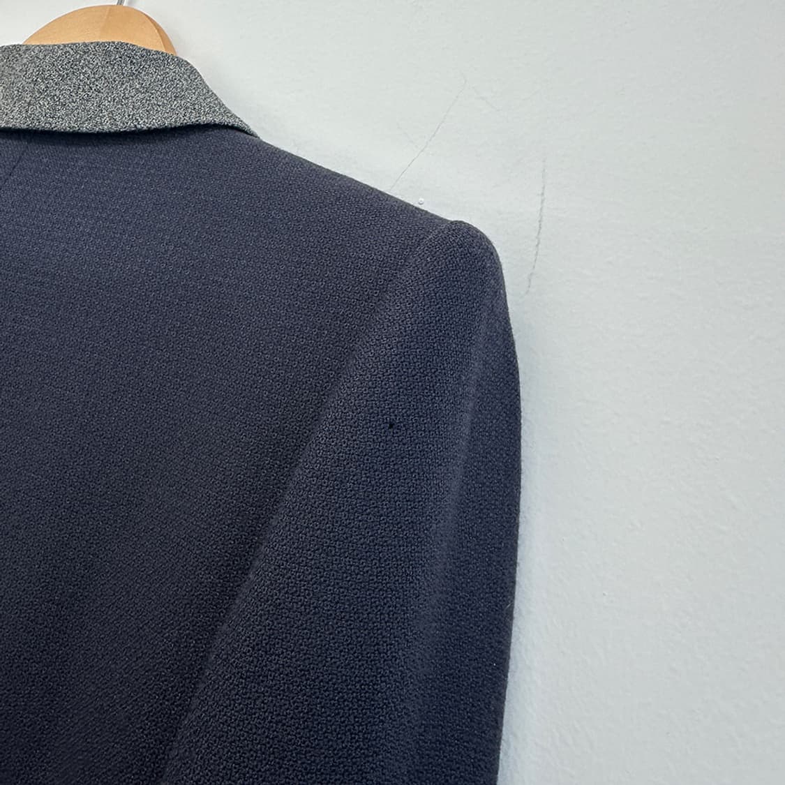 크리스챤 디올 DIOR 울 블렌드 숄카라 블레이저 자켓 여성 M 상품이미지7