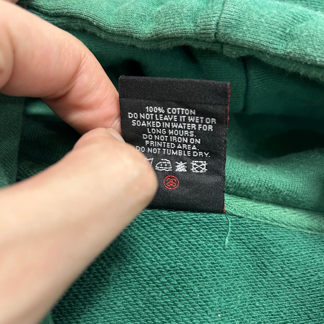 스투시 올드 빈티지 스탁로고 후드집업(S) 상품이미지3