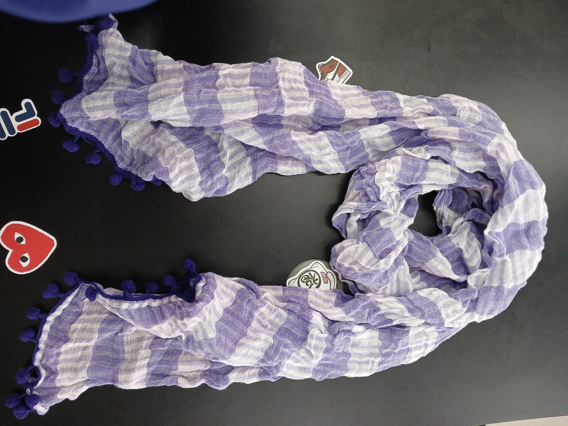 모리걸 gap 퍼플 봉봉 스카프  상품이미지1