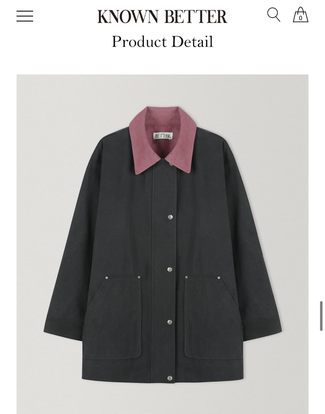 (새상품) 노운베러 2026ss 워크자켓 상품이미지1