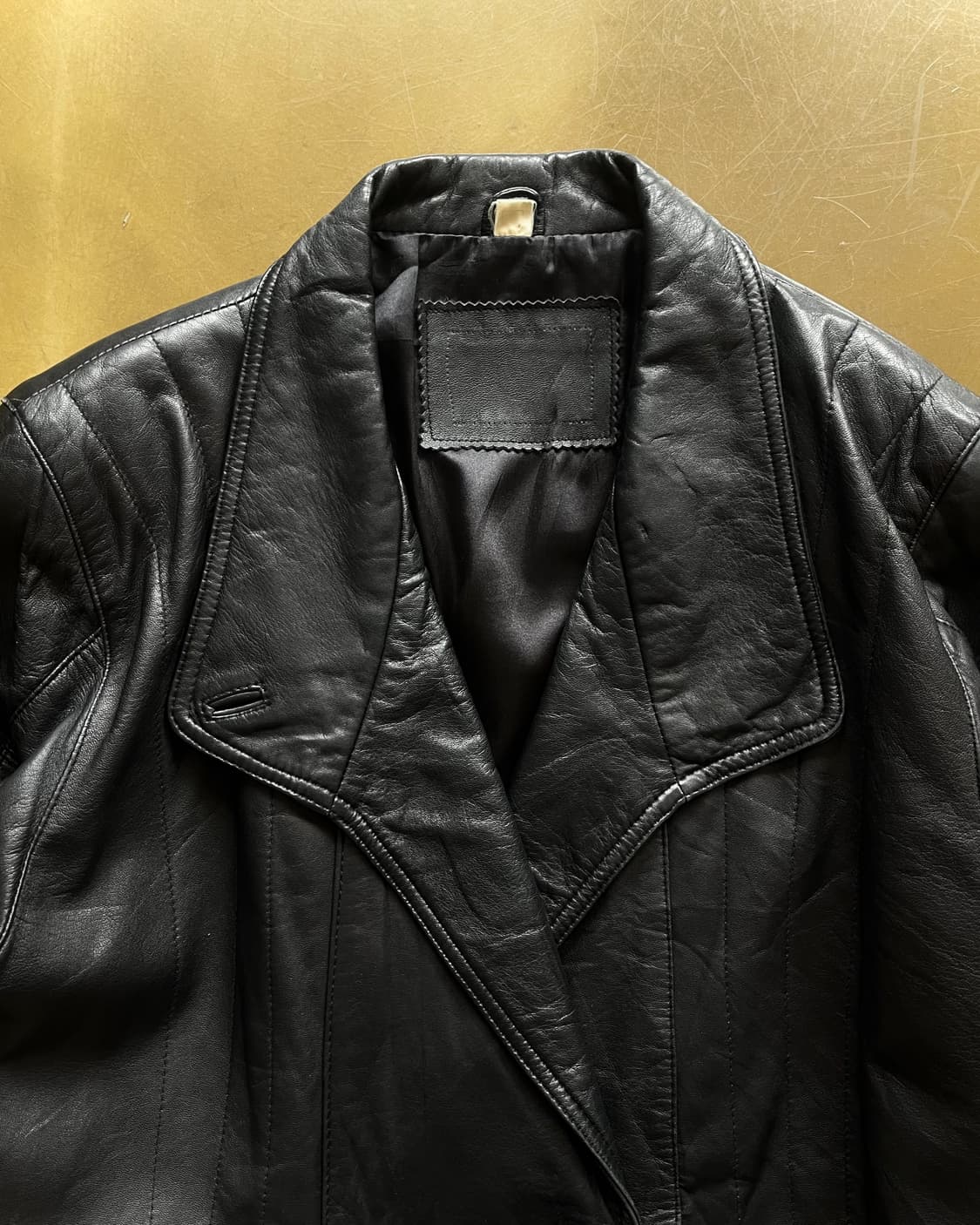 -1990s Jpn Real Lambskin Leather Coat 상품이미지5