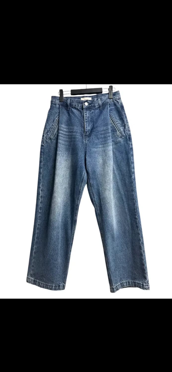 파브레가 카이원턱 와이드 데님팬츠 1size 상품이미지1