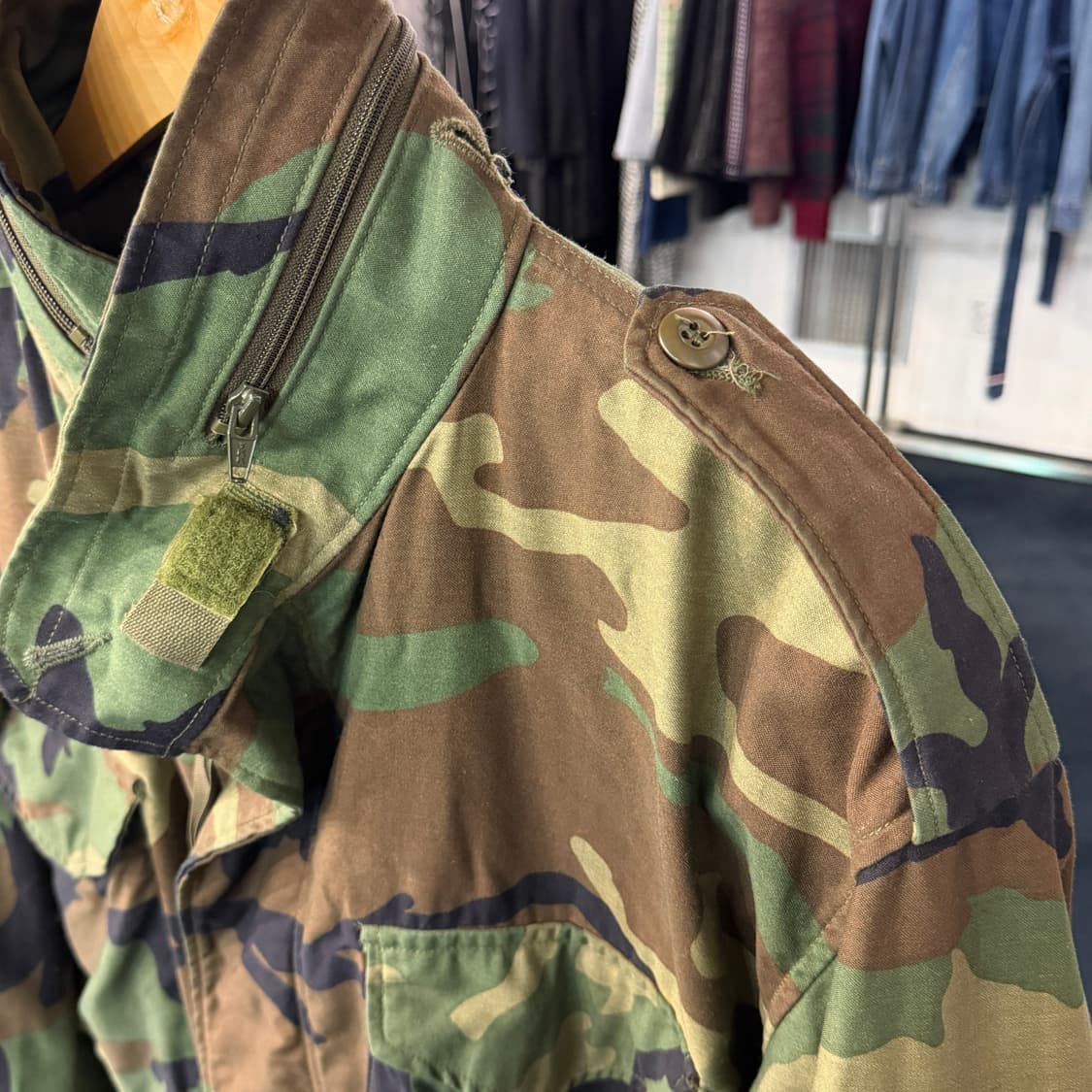 [XL] ECWCS US army 우드랜드 M65 필드자켓 상품이미지3