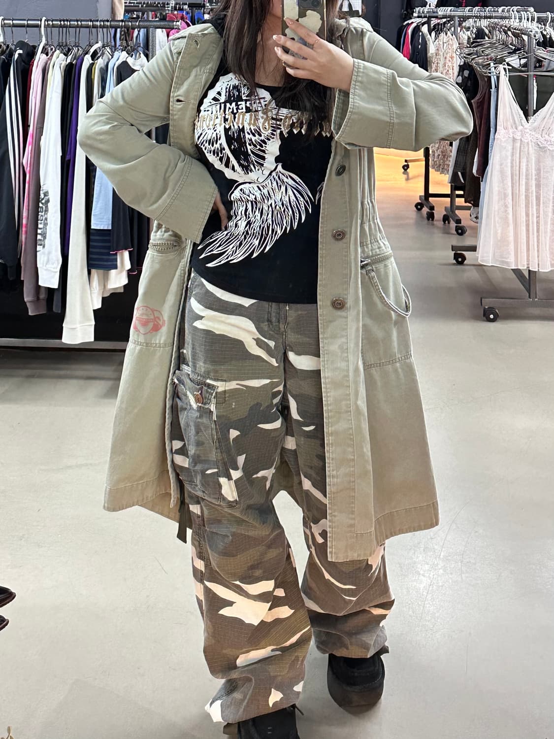 디젤 트렌치코트 상품이미지1