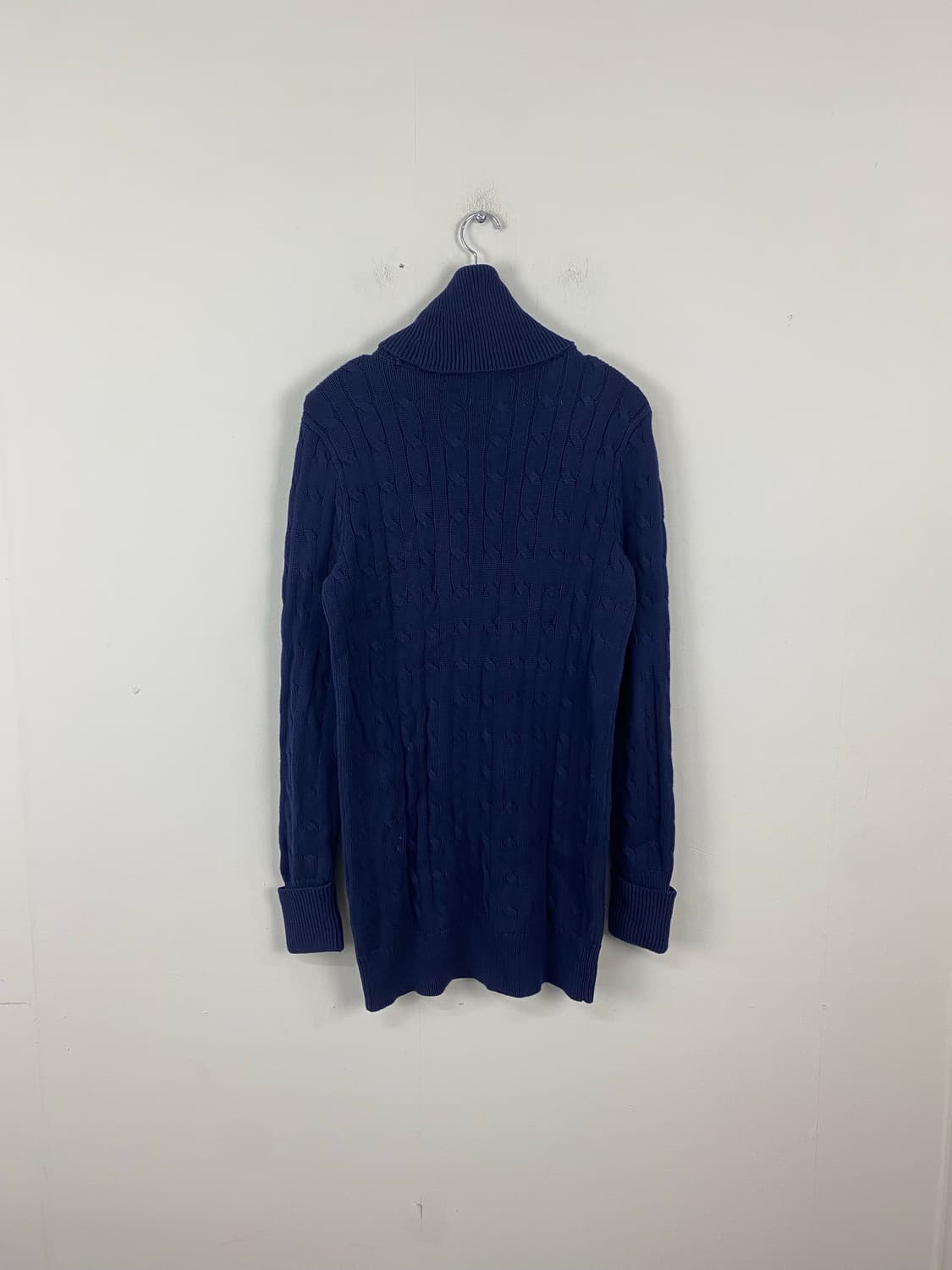 폴로 랄프로렌 꽈배기 니트 터틀넥 원피스 M <617> 상품이미지2