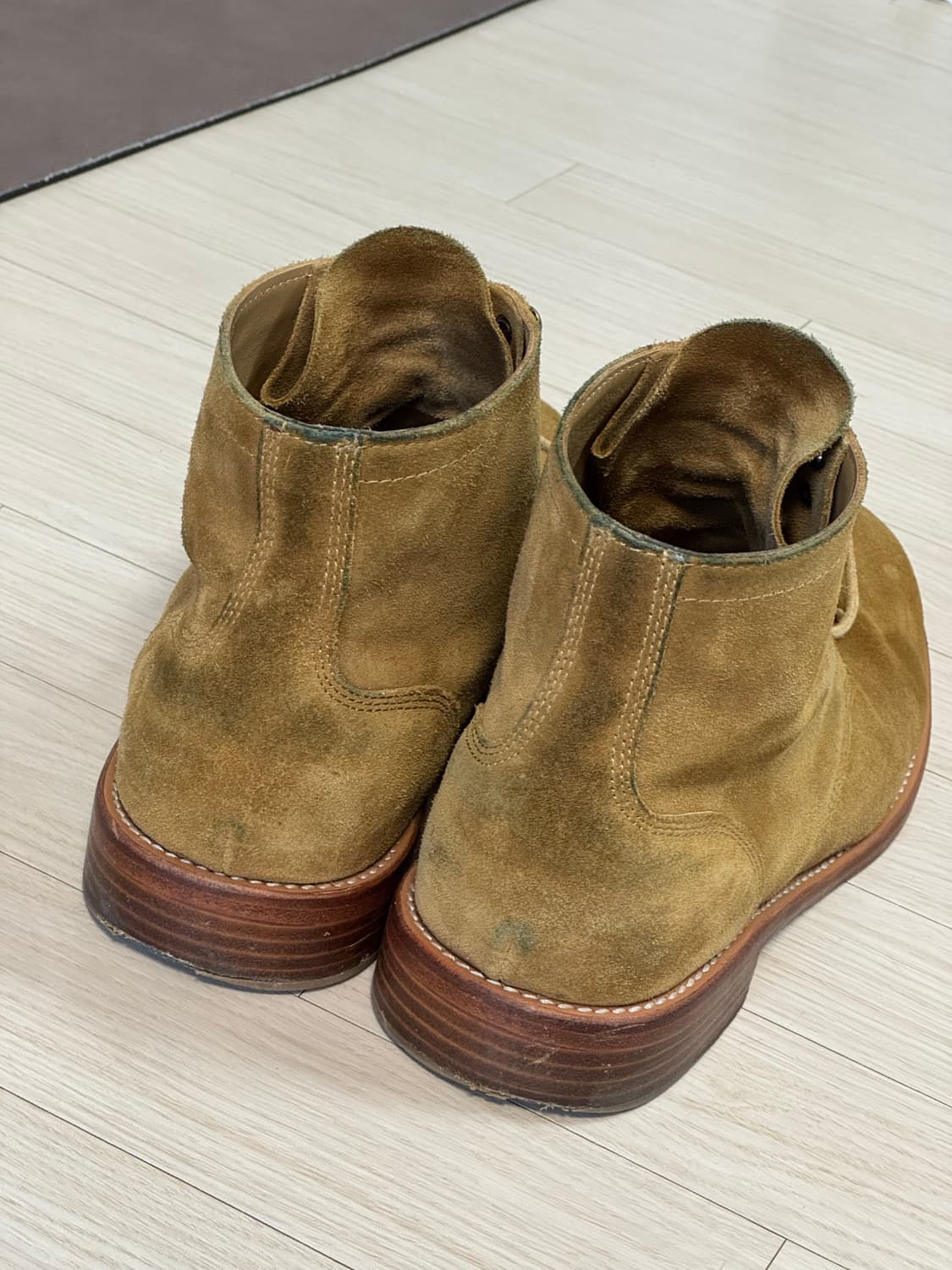 [40.5] 로스트가든 유니폼 필드 부츠 베이지 상품이미지3