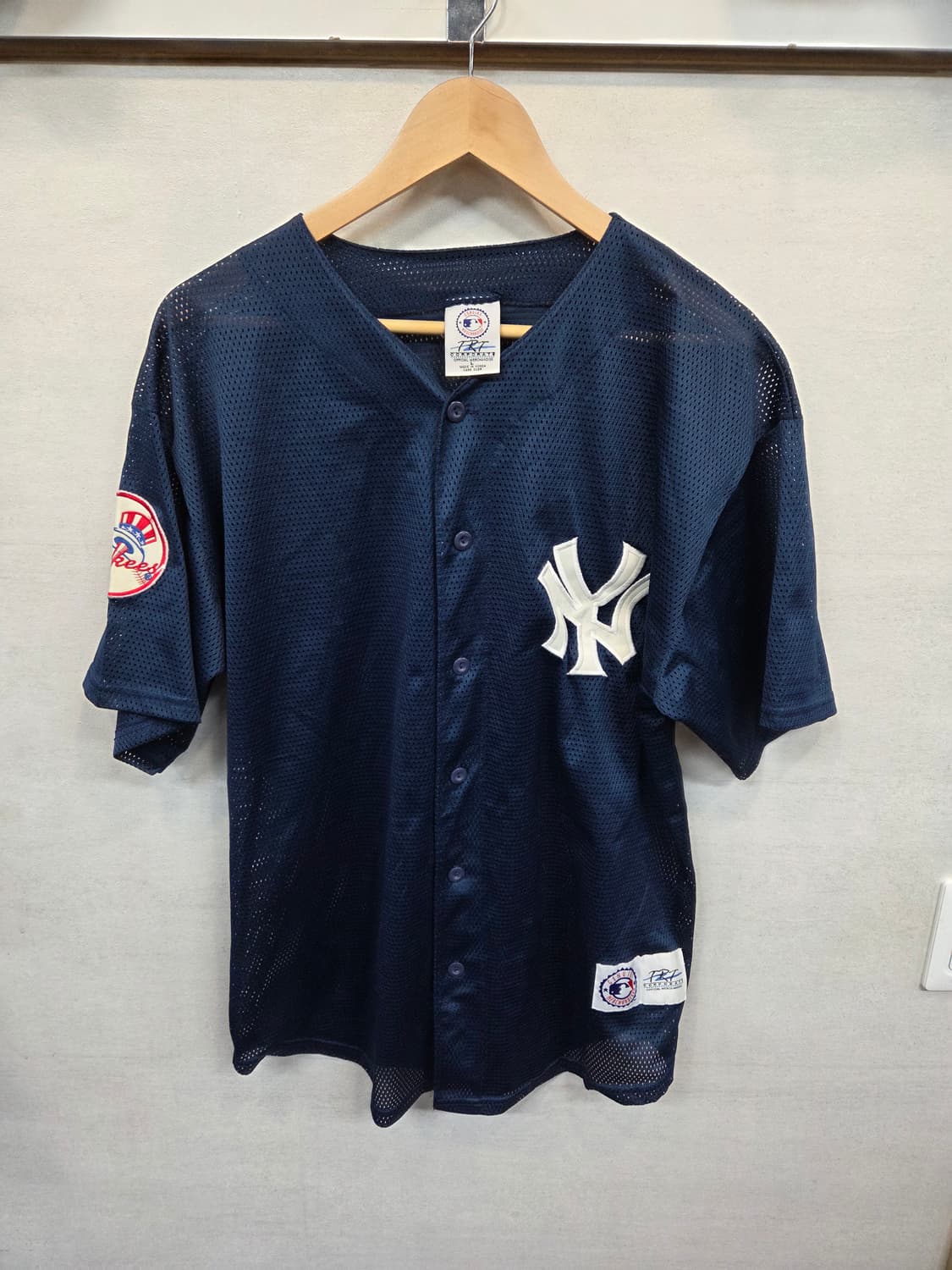 Trt mlb 뉴욕양키즈 유니폼 메쉬 져지반팔 L 상품이미지1
