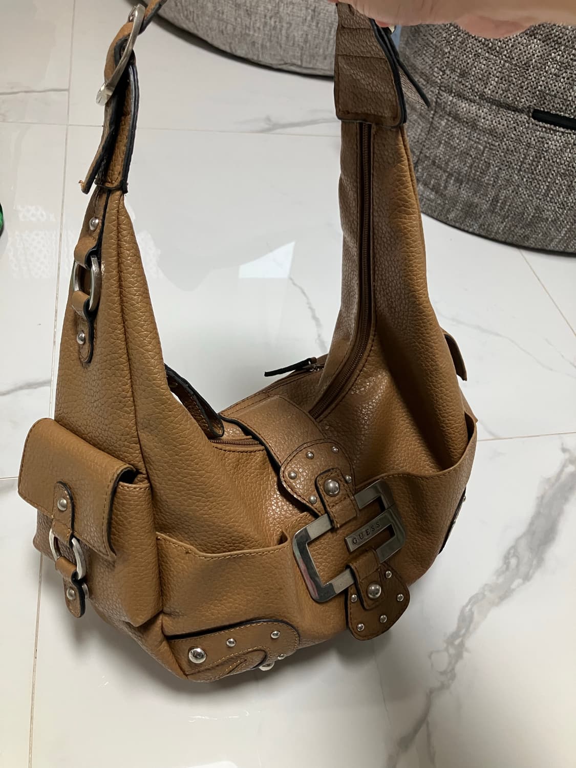 희귀 GUESS 2000 Y2K 게스 숄더백 상품이미지3