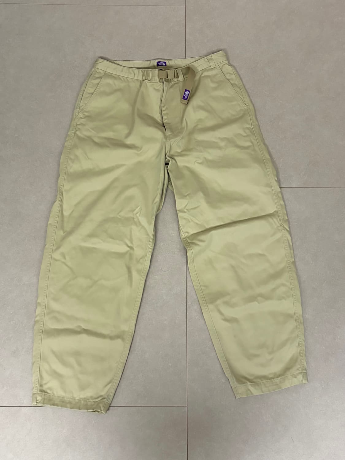 노스페이스 퍼플라벨 와이드테이퍼드 치노팬츠 34 상품이미지1