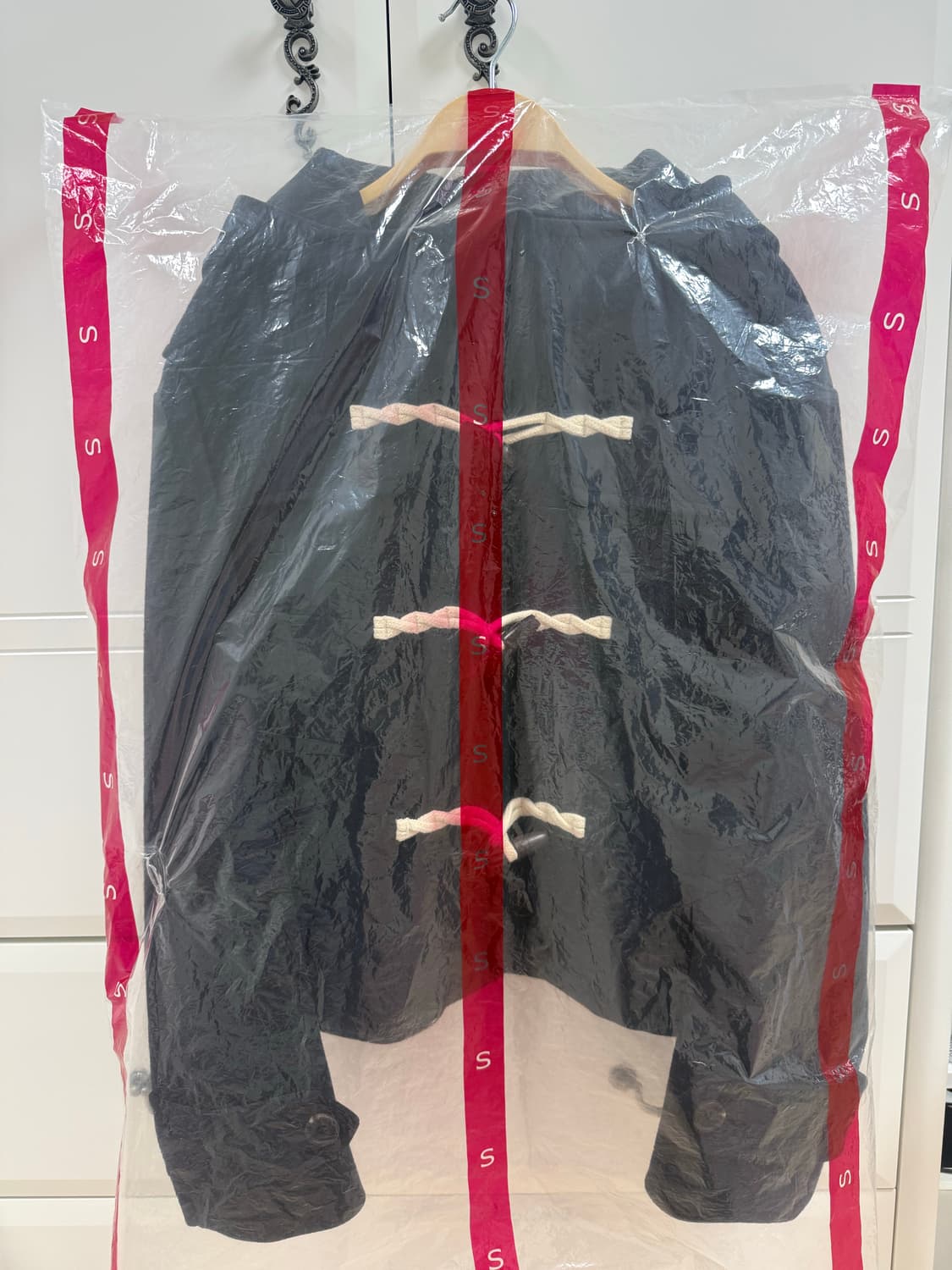 스파오 숏 더플 코트 네이비 S 상품이미지3