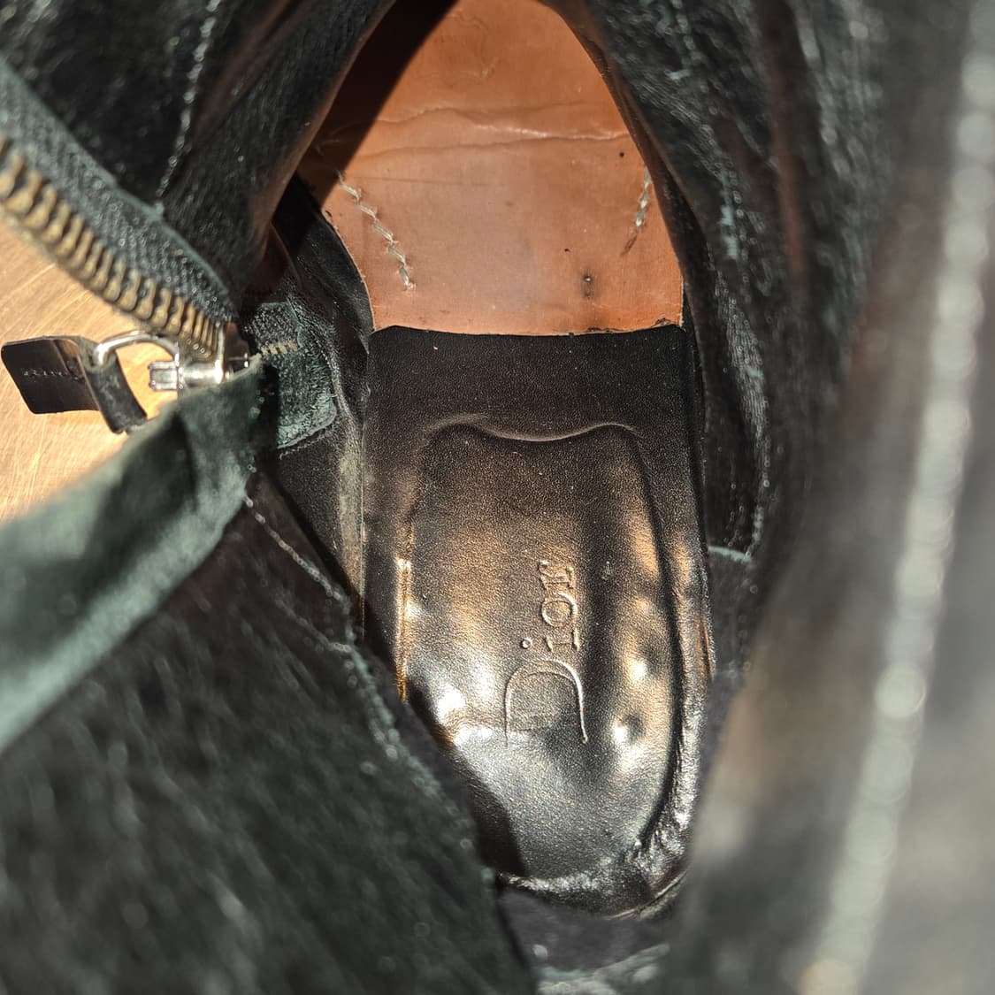 디올 옴므 07aw by 에디 슬리먼 사이드 zip 부츠 블랙 (41) 상품이미지8