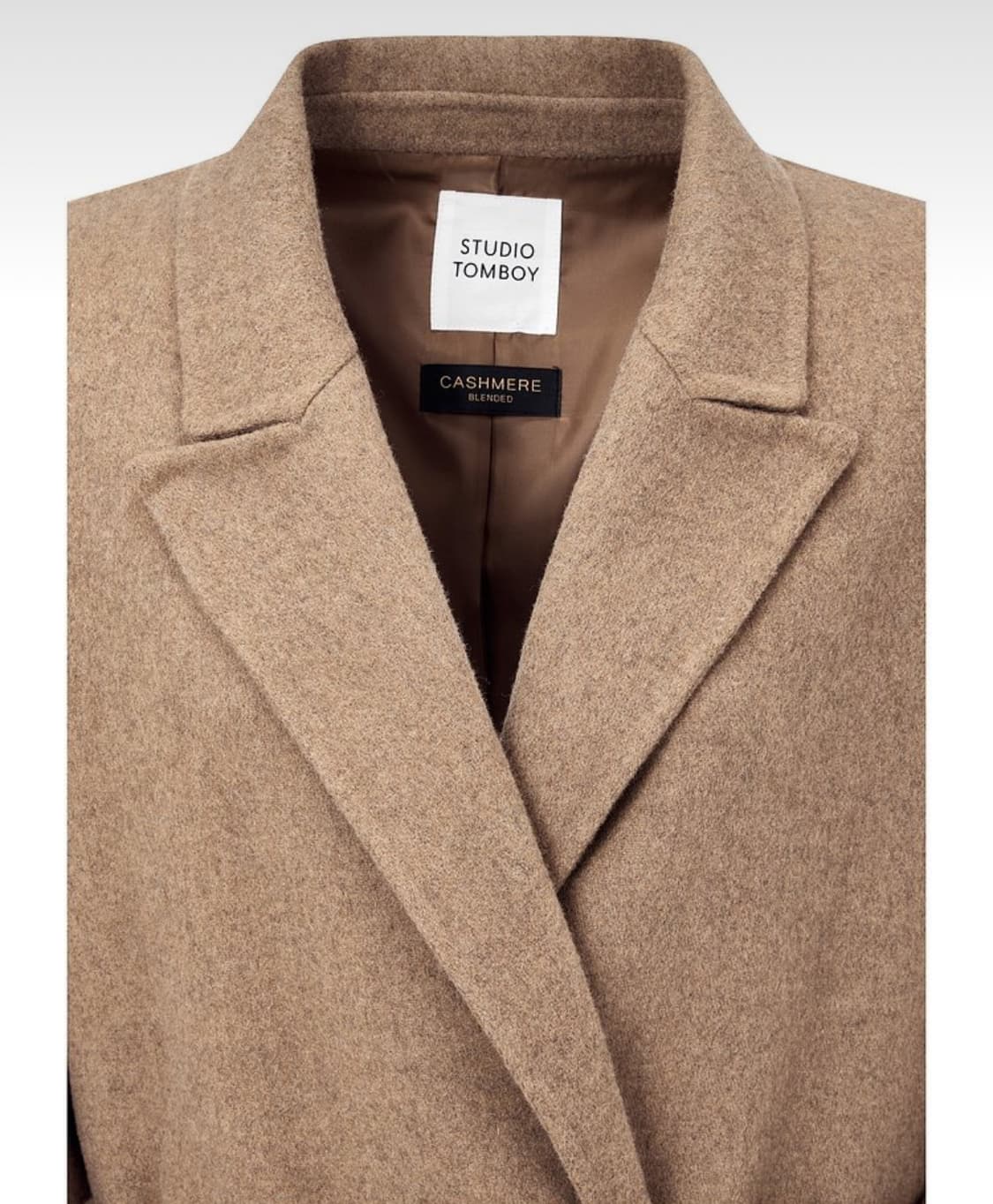 [Studio Tomboy]스튜디오톰보이 벨티드코트(베이지) 상품이미지4